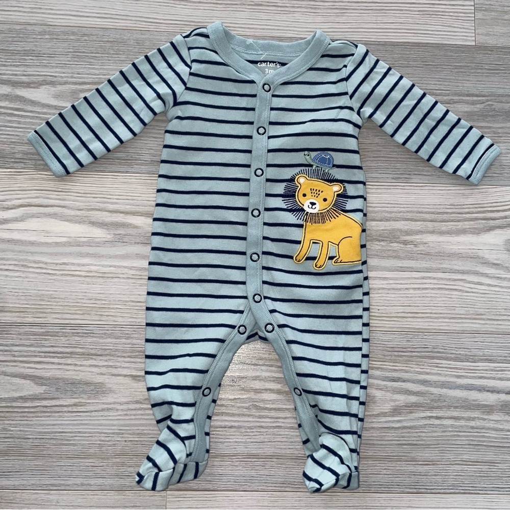 Carter’s Baby Boys 1 PC Sleep and Play Sleeper 3 Months